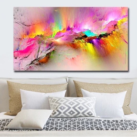 Luminescent Printed Oil Painting Canvas - Picture 4 of 6